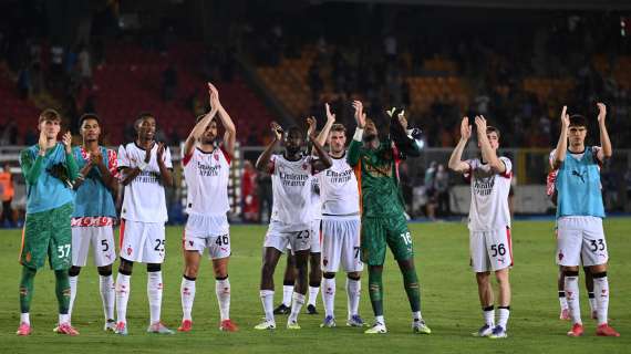 Lecce-Milan, i rossoneri tornano a Milano con un particolare record in trasferta: il dato