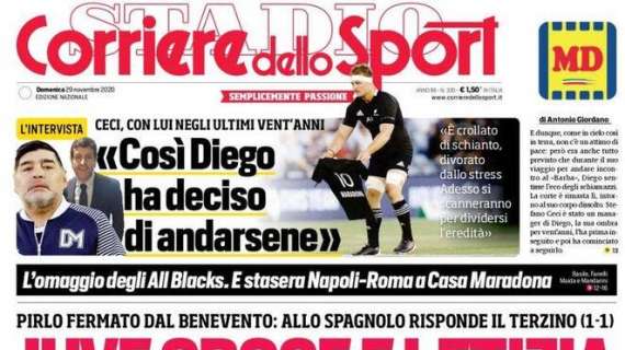 Corriere dello Sport: "Milan senza Ibra, Prandelli lo sfida"