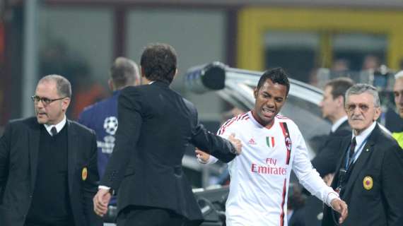 Catania-Milan: Robinho e non El Sharaawy