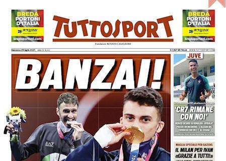 Tuttosport in prima pagina: "Il Milan per Ivan"