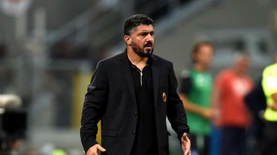 Milan, la delusione di Gattuso: “Preferirei giocare meno bene, ma avere più punti”