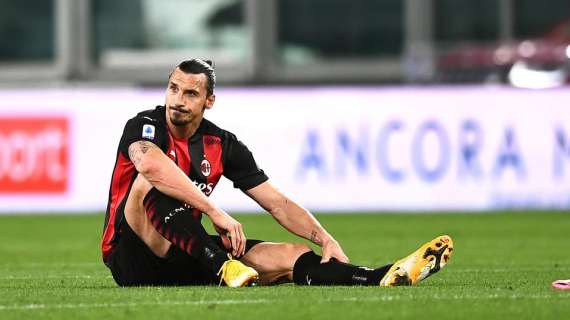 Leggera distorsione per Ibrahimovic: salta Torino e Cagliari