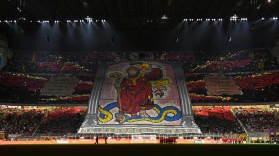 FOTO MN - Milan-Inter: ecco la coreografia della Curva Sud