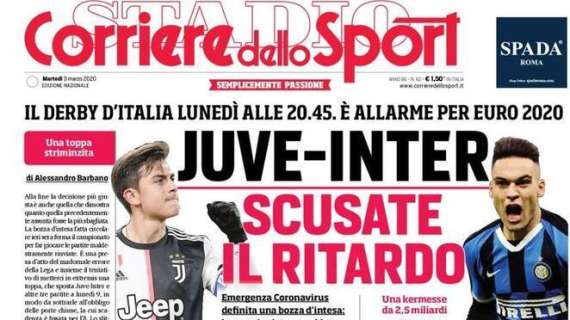 Il CorSport in prima pagina: "Piazza pulita Milan: via Boban e Maldini"