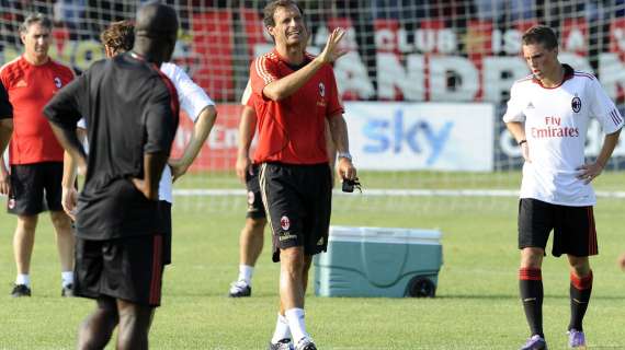 L'allenamento odierno della squadra