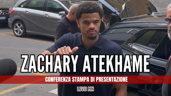 LIVE MN - Athekame: "Voglio dare il 100% per la squadra e migliorare. Essere al Milan è una grande sfida"