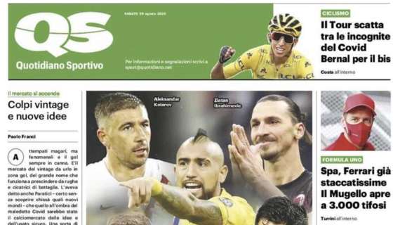 L’apertura del QS: "Big d’annata per sognare"
