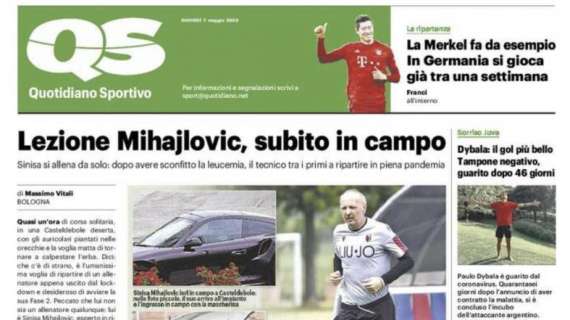 L'apertura del QS: "Lezione Mihajlovic, subito in campo"