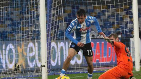 Napoli, la situazione infortunati in vista del Milan: Lozano torna ad allenarsi in gruppo