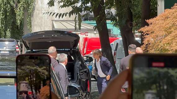 FOTO MN - Modric è arrivato alla clinica La Madonnina per le visite mediche