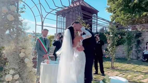 Matrimonio Gabbia, presenti anche Theo, Calabria e Pobega. Auguri Matteo!