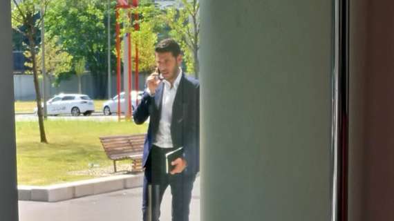FOTO MN - Ds Empoli a Casa Milan per gli ultimi dettagli dell’affare Krunic