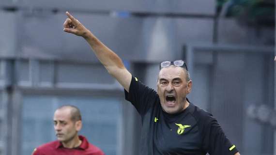 Lazio, Sarri: "Ho detto che questa doveva essere una stagione in cui avere grande pazienza, deve farlo tutto l'ambiente. È una stagione di difficoltà"
