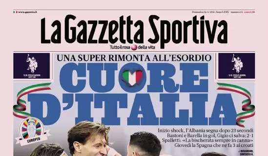 La Gazzetta in apertura sul Milan: “Occhio a Theo”