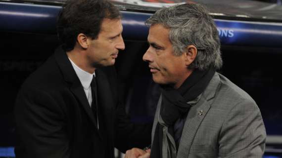 Allegri, che stoccata a Mou: "Ogni tanto è patetico"