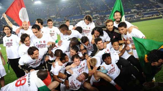 Cinque Roma-Milan da ricordare: 2011, i rossoneri festeggiano lo scudetto all'Olimpico