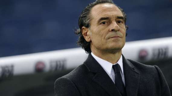 Prandelli: "Abate ha facilità di corsa. Grande stagione di Nocerino"