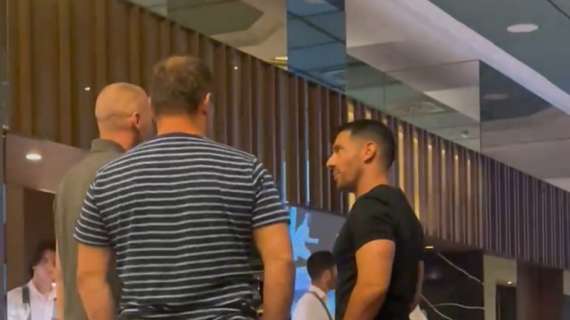 VIDEO MN - Pavlovic ed entourage a cena a Milano con Moncada