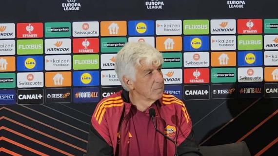 Roma, Gasperini su Giroud: “Ha fatto qualcosa di straordinario al Milan, è stato determinante per lo Scudetto”