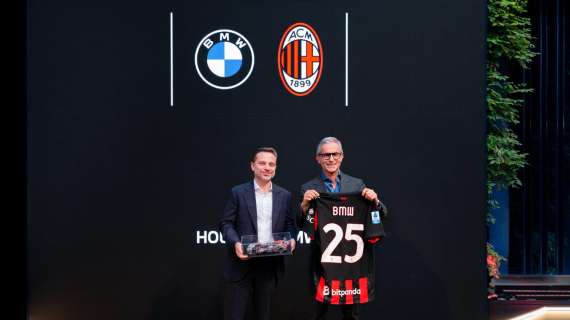 AC Milan e BMW rinnovano ufficialmente la partnership iniziata nel 2021