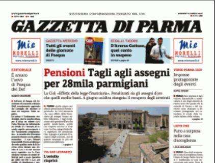 La Gazzetta di Parma titola: "D'Aversa-Gattuso: conto in sospeso"