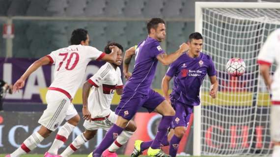 Fiorentina-Milan, il risultato più frequente è l'1-1. Il pari a reti bianche manca dal 2011