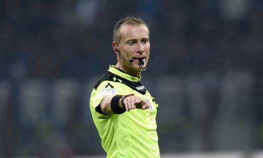 Sampdoria-Milan: la scheda dell'arbitro Valeri