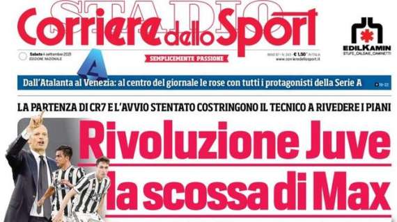 Il Corriere dello Sport titola: "Mancini ritocca l'Italia"