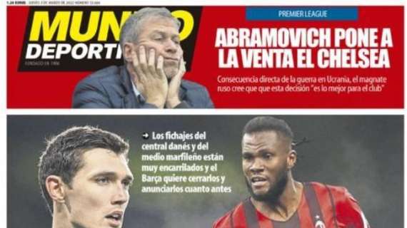Mundo Deportivo - Il Barça accelera per chiudere Kessie