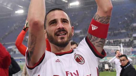 Bonucci a MTV: "Gattuso non smette mai di ripeterci quanto la maglia del Milan sia importante e vada onorata, in allenamento e in gara"