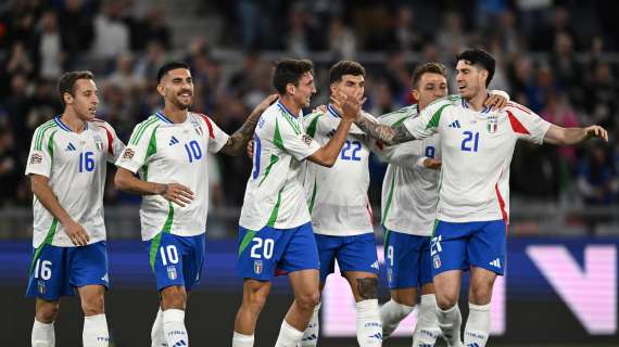 Nations League, la classifica: Italia prima a +1 sulla Francia 