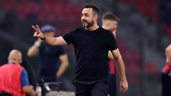 Sassuolo, De Zerbi: "L'obiettivo ora è superare il Milan, i rossoneri stano facendo una seconda parte di campionato strepitosa"