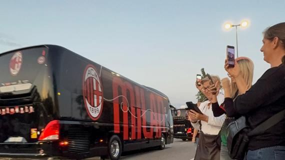 VIDEO MN - Il Milan è arrivato al Bluenergy Stadium di Udine!