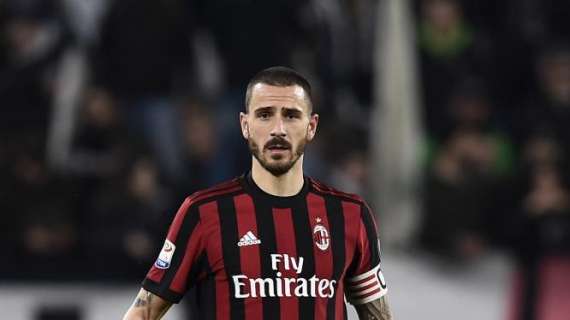 Verso Milan-Manchester United: Bonucci sarà in campo con la fascia da capitano