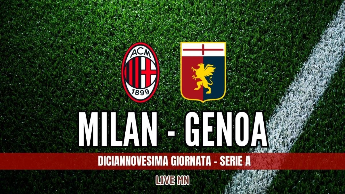 LIVE MN - Milan-Genoa (1-1): Leao risponde a Colombo, i liguri sbagliano un rigore al 99'