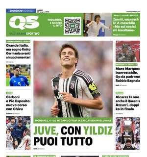 Il QS titola: "Xhaka e Guerra: Milan pronto a sferrare i colpi"