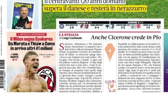 Tra sogni e partenze: il Milan sulle prime pagine dei principali quotidiani sportivi