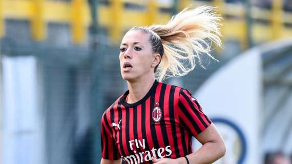 Milan Femminile, Vitale: "Un pareggio cercato e voluto. Felicissima per il mio primo gol in rossonero"