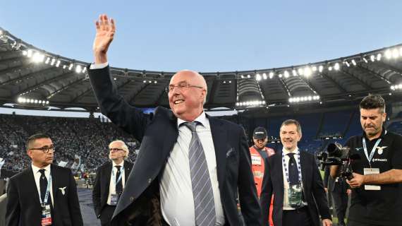 Commovente omaggio a Sven-Goran Eriksson a pochi minuti da Lazio-Milan