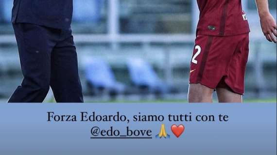 Il pensiero di Fonseca: "Forza Edoardo, siamo tutti con te"