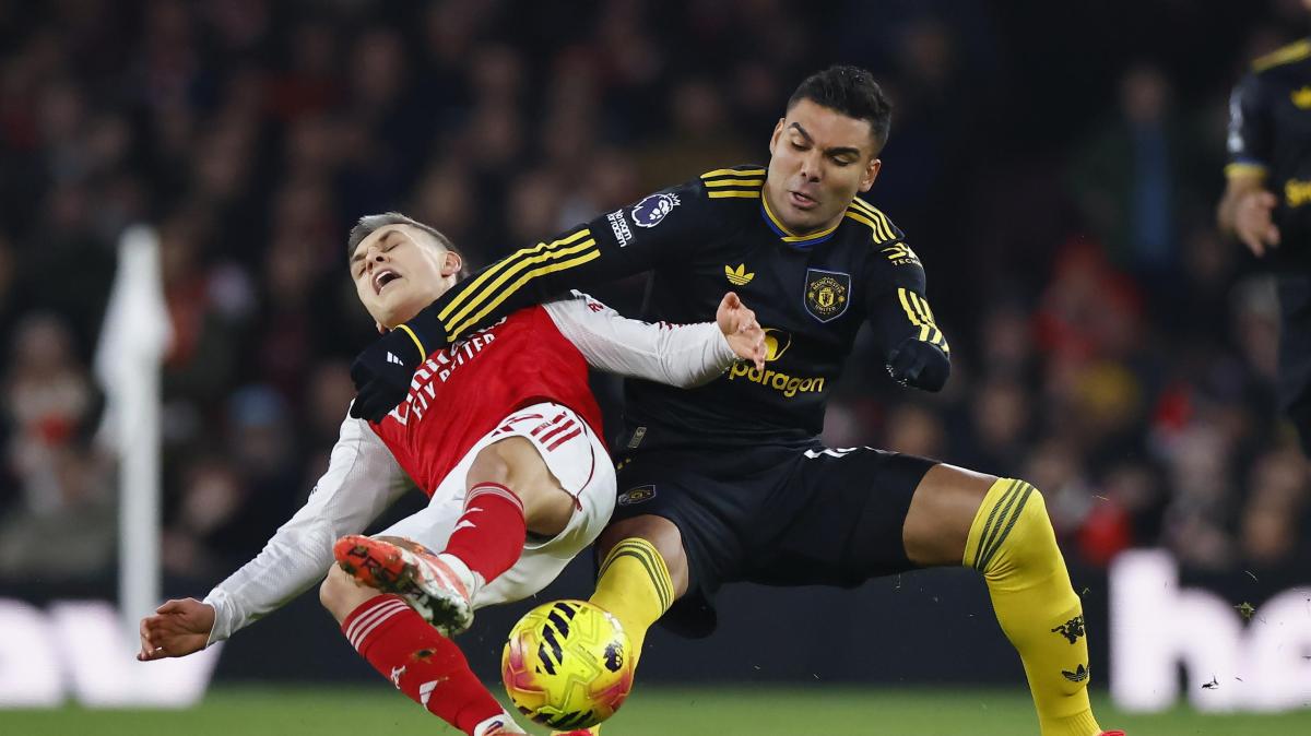 Dopo il City, Carrick batte anche l'Arsenal: 2-3 del Manchester Utd in casa dei Gunners