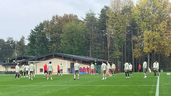 "Recovedy mode" a Milanello: le immagini dell'allenamento odierno
