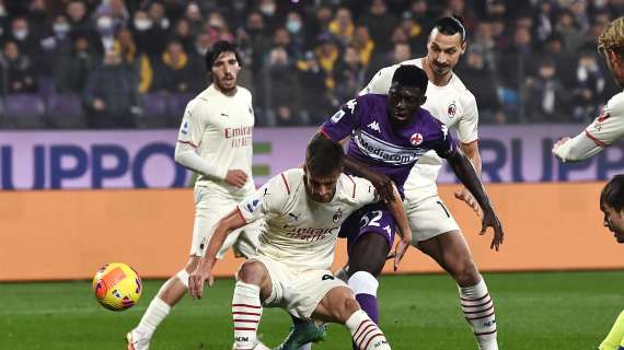 Fiorentina-Milan, Tuttosport: "La viola stende l’altro Diavolo"