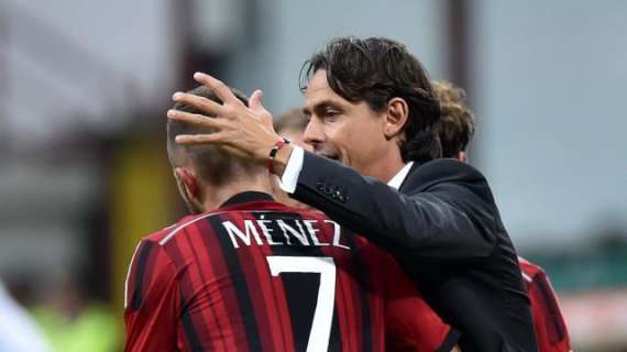 Menez a Sky: "Inzaghi vive per il calcio, il Milan è il suo club"