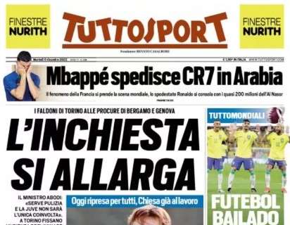 Tuttosport in prima pagina sull'ex rossonero Kessie: "Avanti Inter"