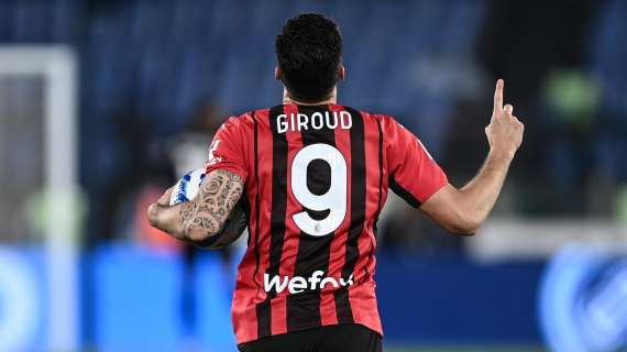 Milan, Giroud vede Lazio e si scatena: tre gol in due sfide