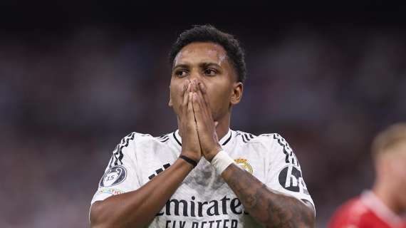 Real Madrid, lesione muscolare per Rodrygo: non ci sarà contro il Milan