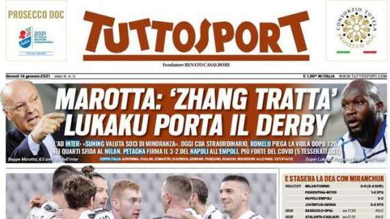 Milan su Mandzukic, Tuttosport in prima pagina: "Pronto al sì"