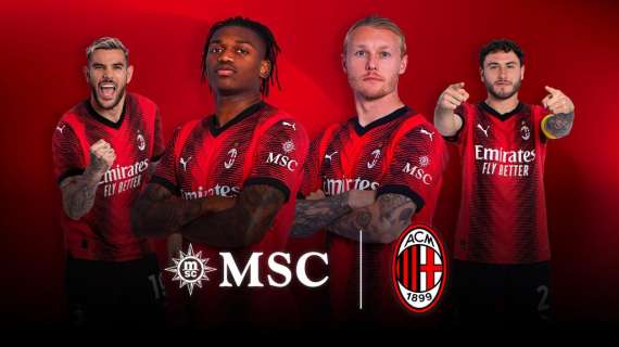 MN - Milan, MSC Crociere nuovo sponsor di manica: al club rossonero tra i 5 e i 6 milioni di euro a stagione
