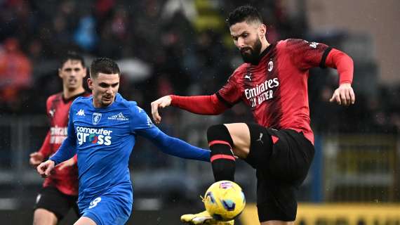 Milan, i rossoneri hanno mantenuto la porta inviolata nelle ultime quattro gare di campionato contro l’Empoli